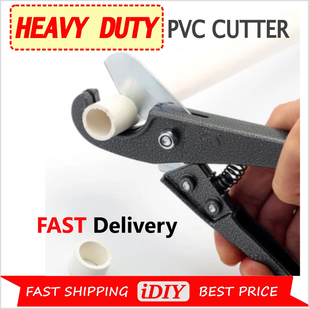 HEAVY DUTY PVC Pipe Cutter Poly Pipe Cutter Tool Gunting Pemotong Paip