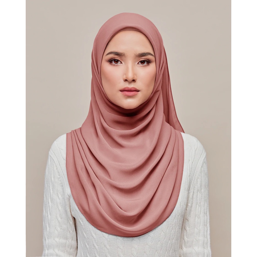 Tudung Ruffle - Lilit Sakura Collection (Improvised Version) | Shopee ...