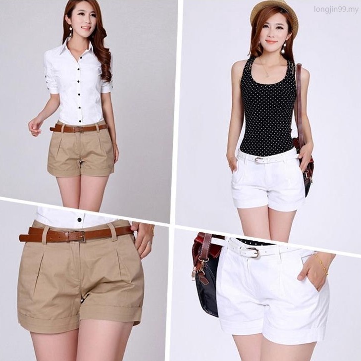 Summer Woman Cotton Shorts Size S-2XL New Fashion Design Lady