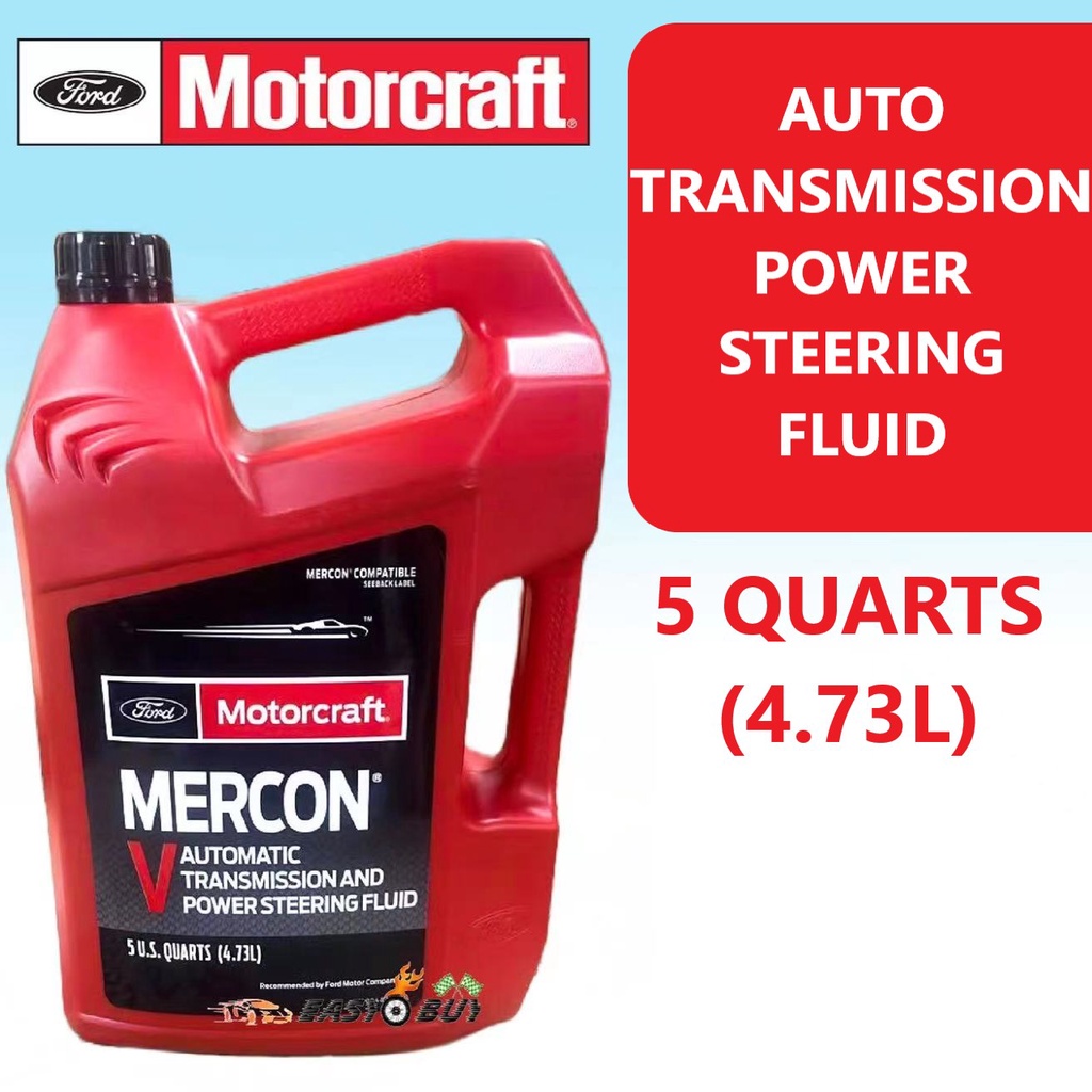 Ford ALL MODEL ATF Mercon V Ranger T6 Mercon ATF Automatic Transmission ...
