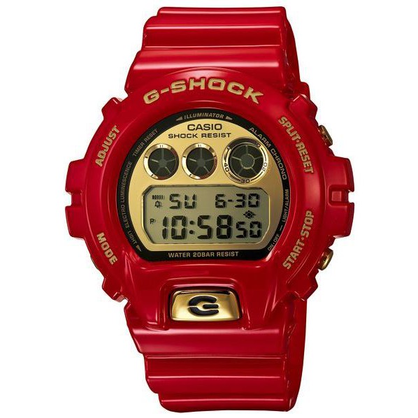 G SHOCK DW6900 Rising Red Red Gold 30th Anniversary Iron man jam tangan gshock Shopee Malaysia