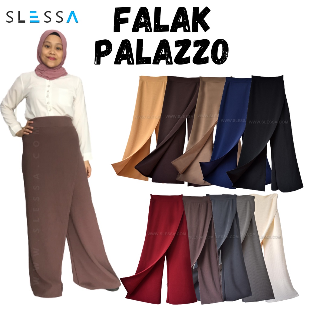 Seluar palazzo sale shopee