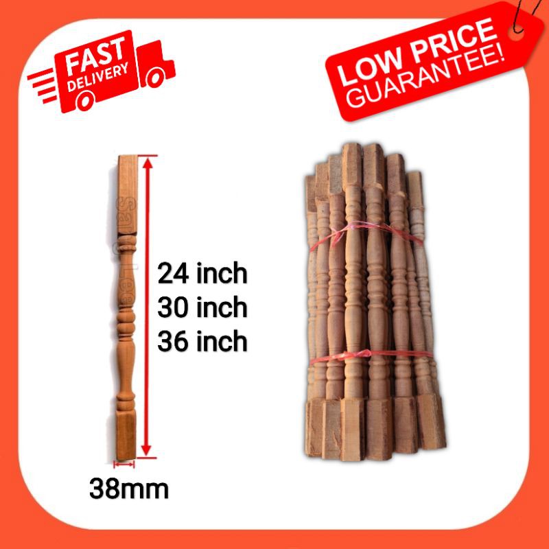 Kayu Larik / Tiang Pagar Larik / Pagar Musang / Tangga Shopee Malaysia