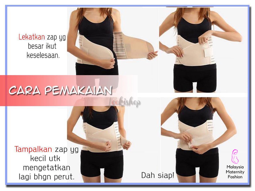 BENGKUNG EXTRA ZAP MODEN Bersalin Normal Ceaser M~XXL Maternity ...