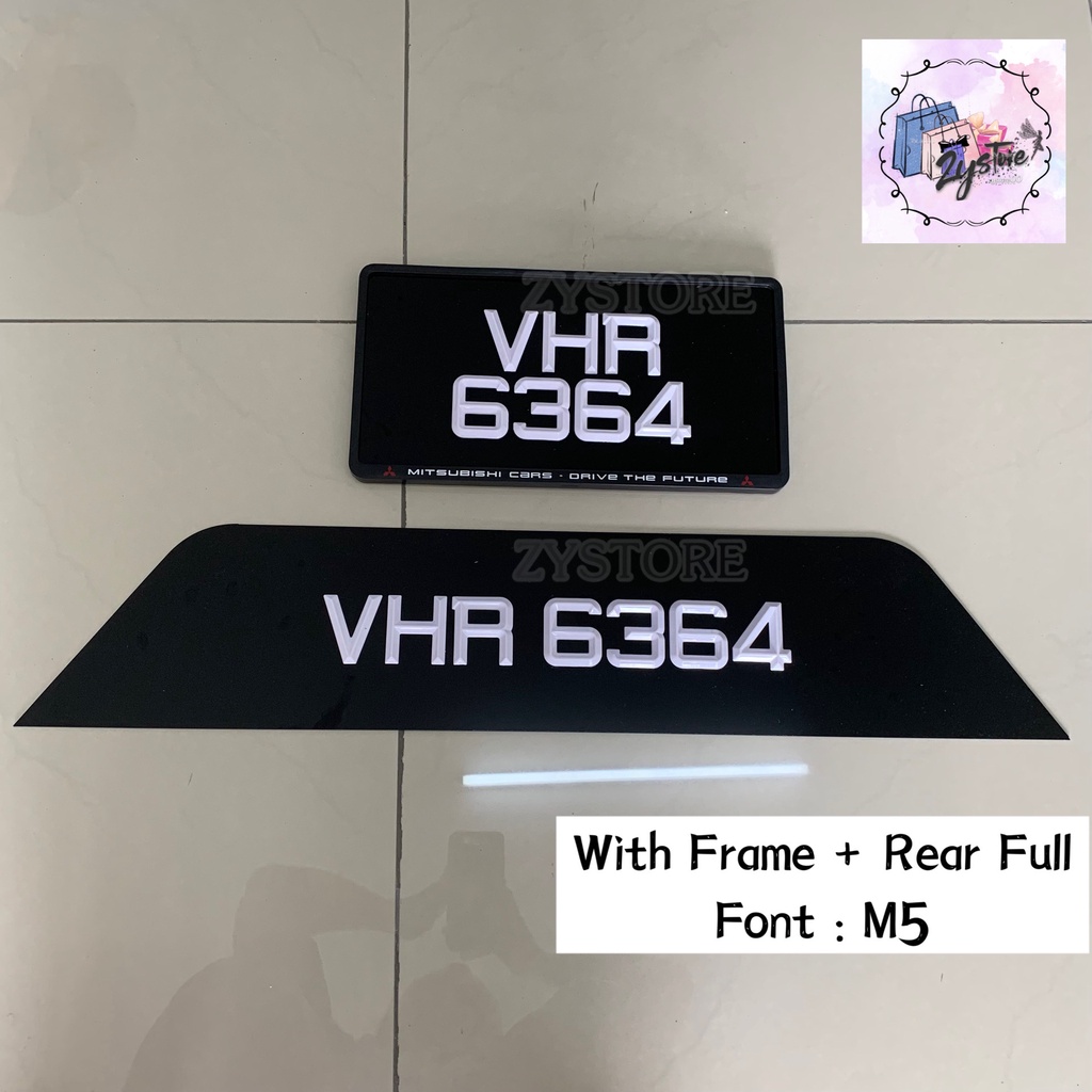 Mitsubishi Xpander Car Number Plate xpander nombor plat kerete xpandar ...