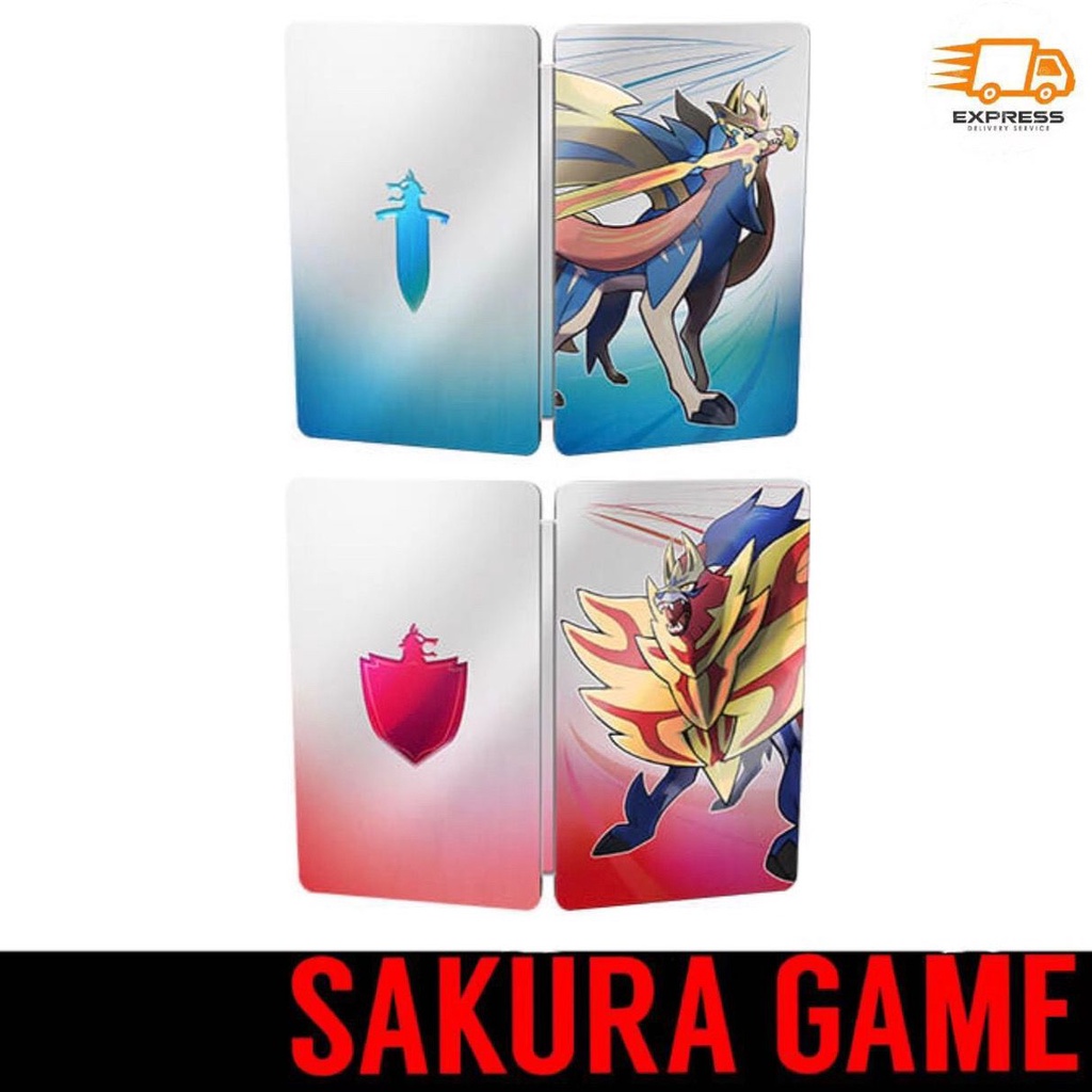 Pokemon sword and sale shield switch case