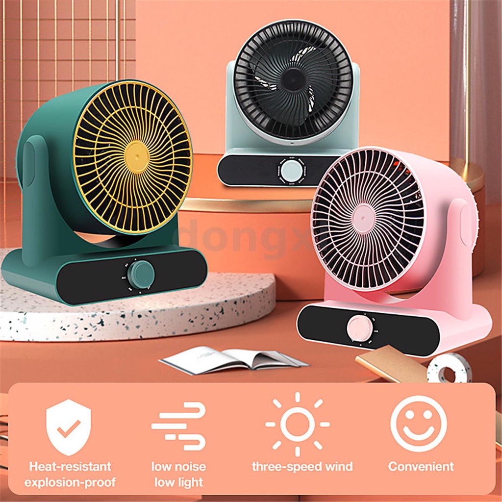 1500W Upgraded cooling and heating fan Home Mini heater Office desktop mini  heater Hot fan | Shopee Malaysia
