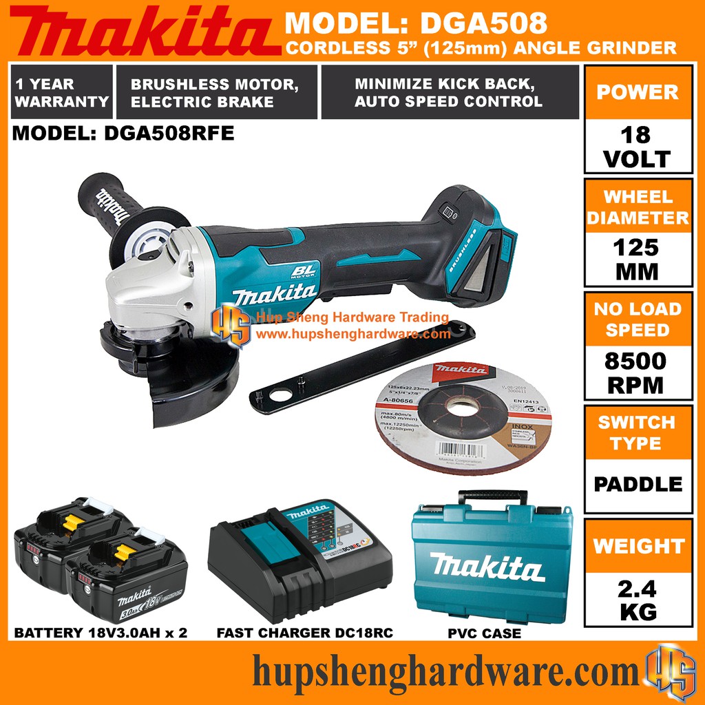 Dga508z makita hot sale