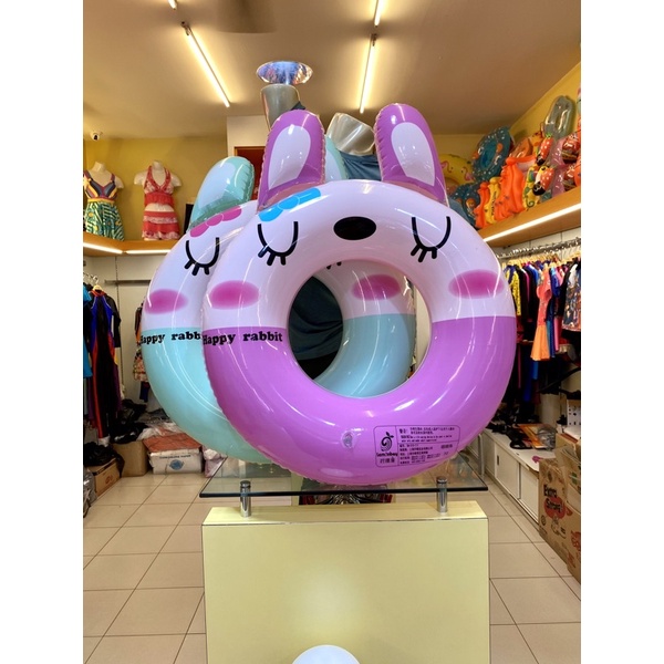 Happy Rabbit Swimming Float Balloon Tire 70cm | Shopee Malaysia