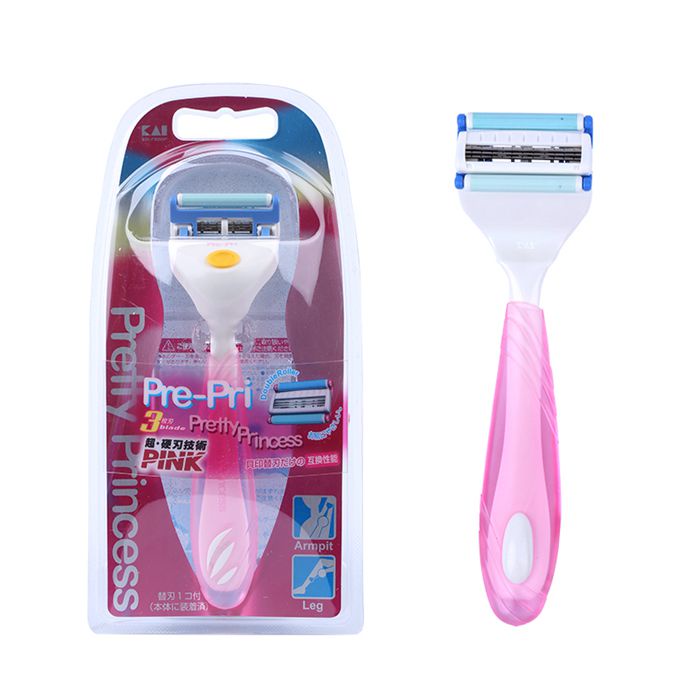 Japan Kai Pre Pri Razor | Pretty Princess | Japanese Women Shaver ...