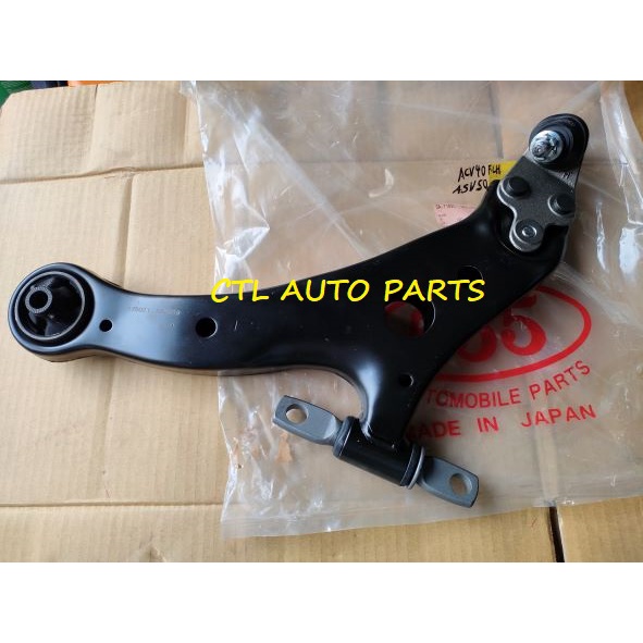 Toyota Camry Acv40 Acv51 Asv50 Lower Arm Front Left With Ball Joint Shopee Malaysia 5405