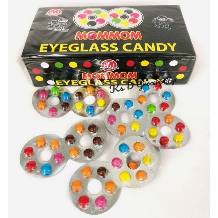 MOMMOM EYEGLASS CHOCOLATE CANDY 10 40PCS Shopee Malaysia