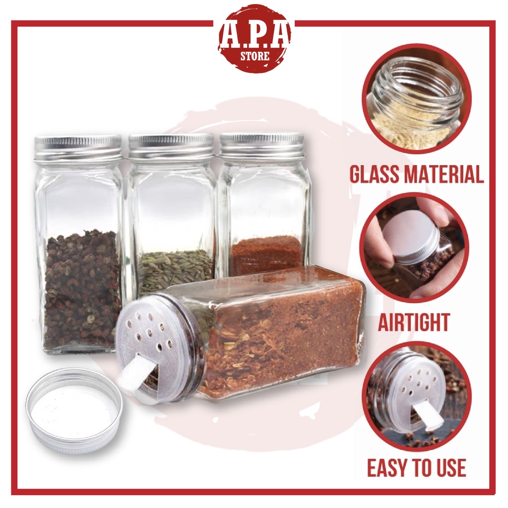 APA Spice Jars Salt Seasoning Storage Jar Condiment Jar Food Storage