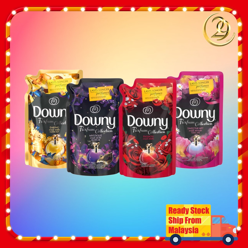 Downy Parfum Fabric Conditioner Refill - 4 Variants (530ml) | Shopee ...