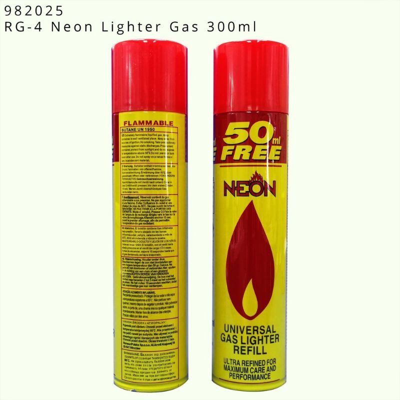 Neon Universal Gas Lighter Refill 300ml Shopee Malaysia