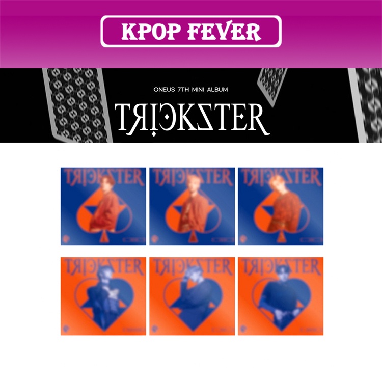 ONEUS TRICKSTER 7° Mini Album Versione Digipack (RV) – Poster Incluso + Tracking, Sigillato
