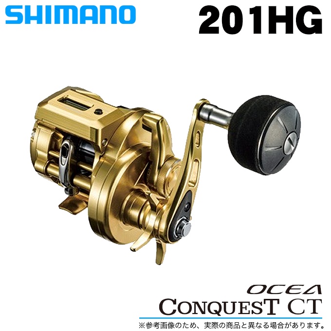 『超美品』OCEA CONQUEST CT 201PG Top Mint】SHIMANO 25 Ocea Conquest CT201PG Left Baitcasting Reel