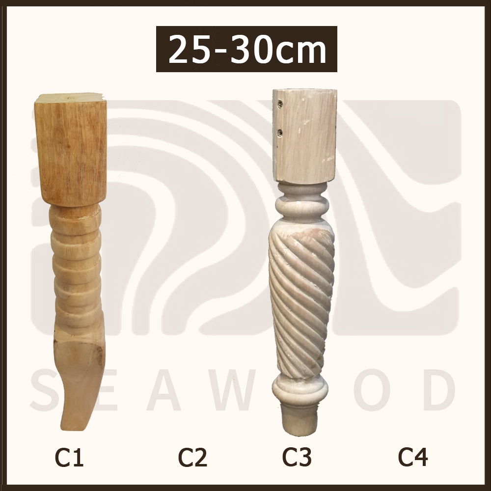 [ READY STOCK ] special Wood leg pattern design 原木色花纹设计桌脚小桌子 | Shopee ...