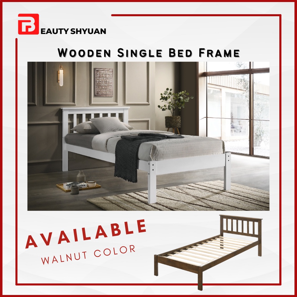 CRYSTAL Single Bed Frame Single Bedframe Rangka Katil Single Murah ...