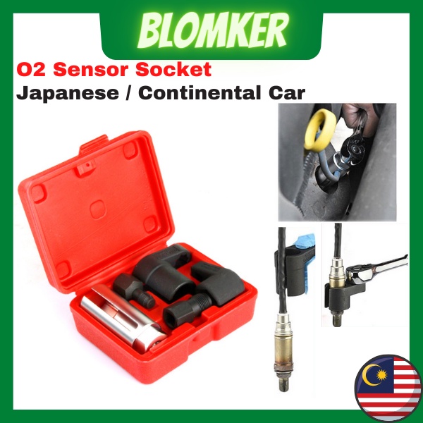5pcs Oxygen Sensor Wrench Kit Thread Chaser Tool Fit for Auto O2 Socket