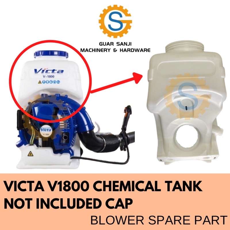 VICTA V1800 MIST BLOWER CHEMICAL TANK ONLY (NOT INCLUDED CAP)/VICTA ...