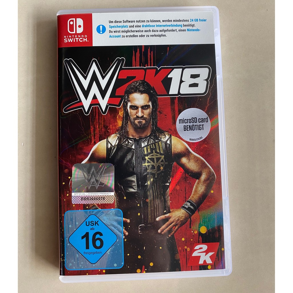 form rester gennembore Nintendo Switch WWE 2K18 (Pre-owned) | Shopee Malaysia