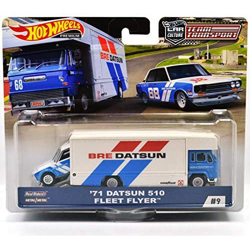 Hot wheels team transport cheap bre datsun