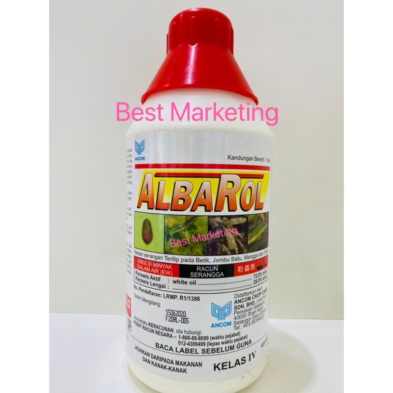 1LIT ALBAROL ANCOM / white oil/ koya | Shopee Malaysia