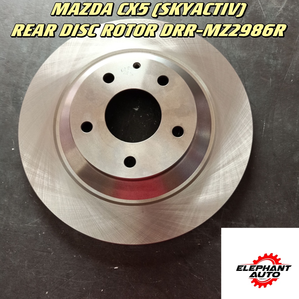 MAZDA CX5 (SKYACTIV) REAR DISC ROTOR DRR-MZ2986R | Shopee Malaysia