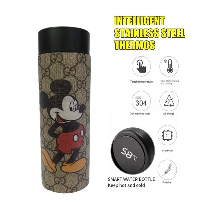 New Intelligent Stainless Steel Thermos Temperature Display Smart Water ...