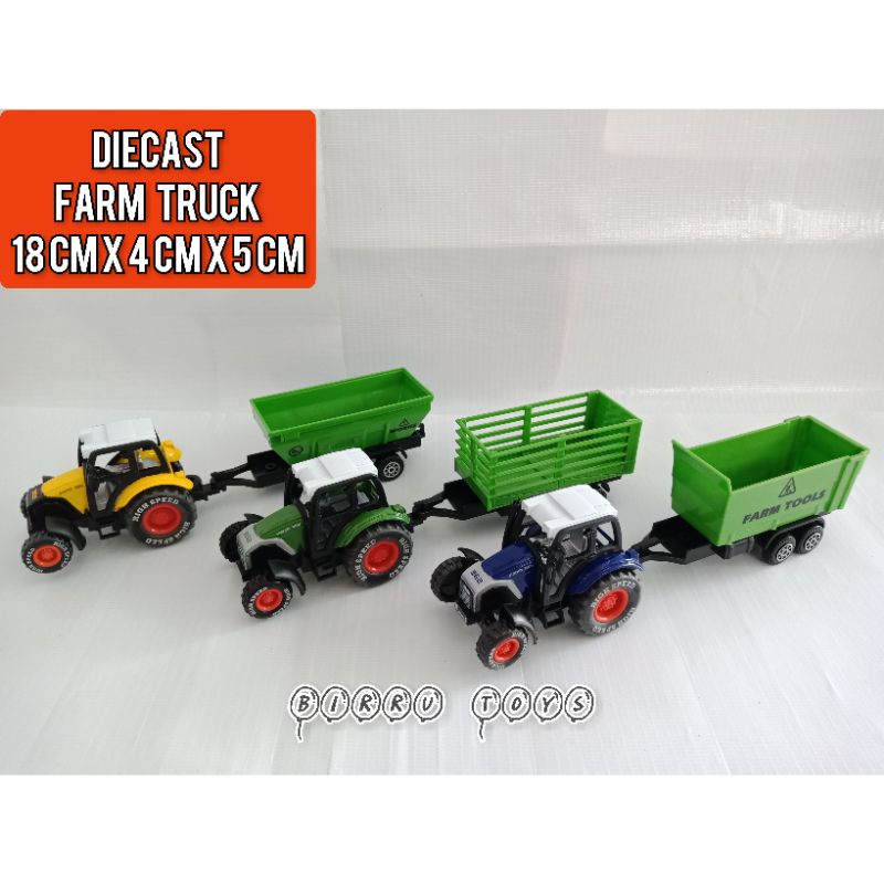 Diecast Truck Toys Farm Truck Diecast Shopee Malaysia