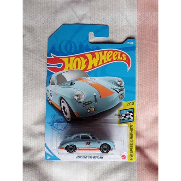 Hot Wheels Porsche 356 Outlaw (GULF) | Shopee Malaysia