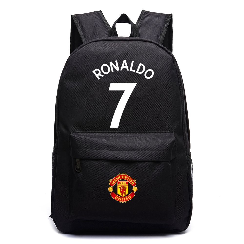 Hot Selling Manchester United Men s and Women s Backpack C Luo No. 7 Canvas Bag Football Bag Sports Backpack Shopee Malaysia