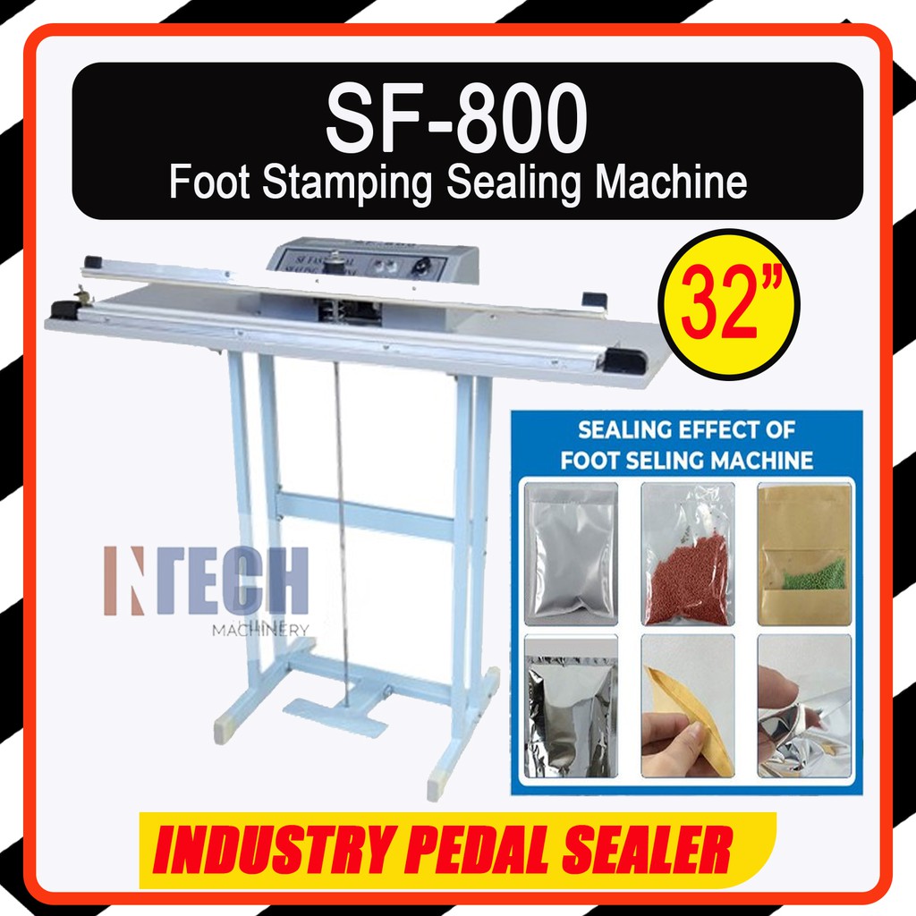 SF-800 (SF800) 800MM FOOT STAMPING SEALING MACHINE (PEDAL SEALER ...