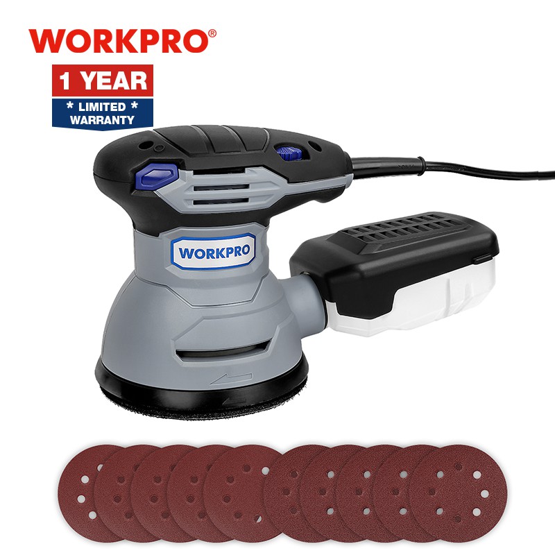 READY STOCK 300W Random Sander with Variable Speed Random Orbit Sander