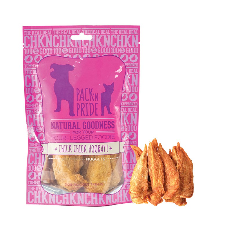 Pack N Pride Dog Snack Treats Made in UK 100g