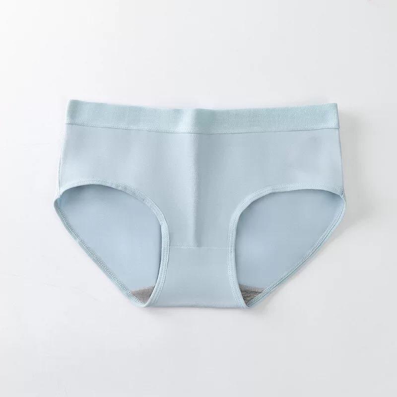 《mega Deal》plus Size M Xxl Women Underwear Panties Cotton Breathable Sexy Panty Simple Female 6505