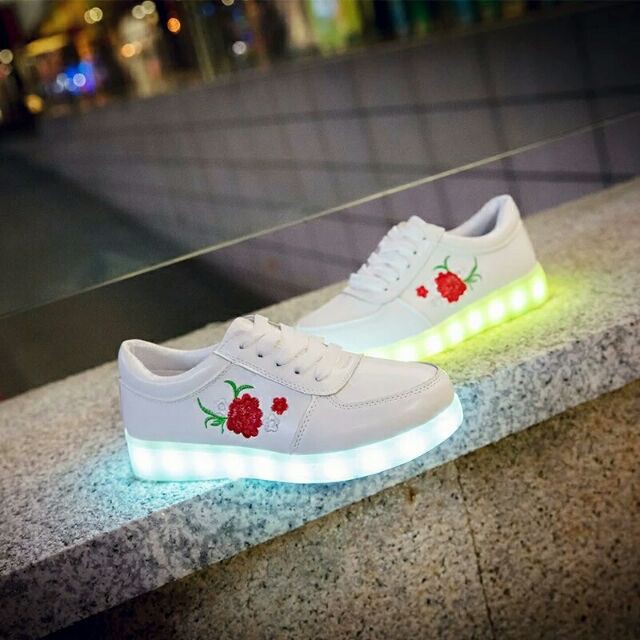 Rose hot sale design shoes