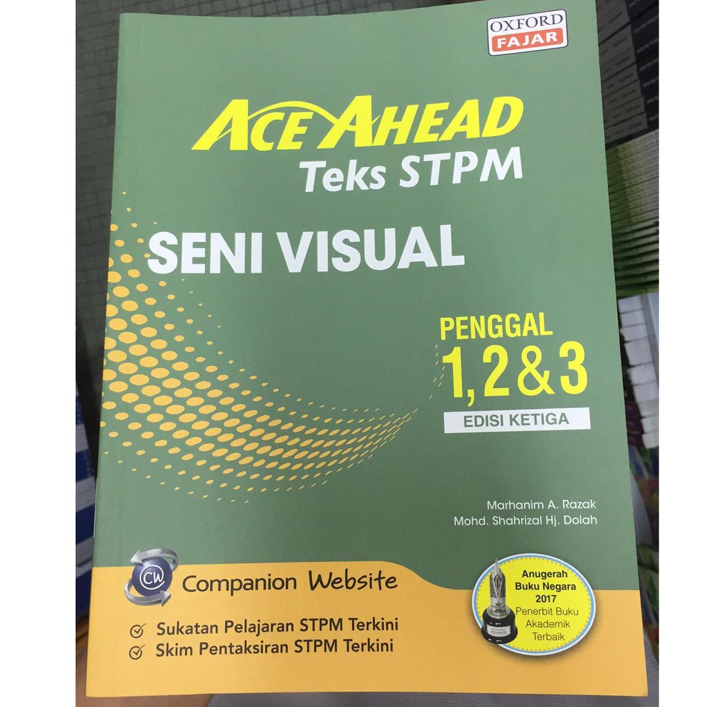 ACE AHEAD TEKS STPM SENI VISUAL PENGGAL 1,2,&3 EDISI 3 | Shopee Malaysia