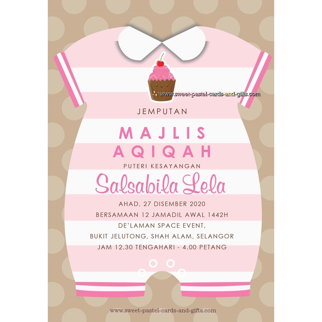 Welcome Board untuk Majlis Aqiqah/Kesyukuran/Cukur Jambul (Ikut Design ...