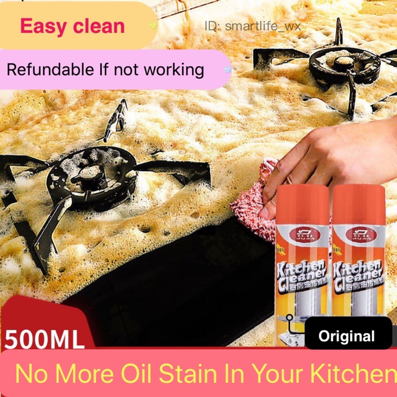 🔥Ready Stock🔥500ml Duer Kitchen Foam Cleaner BioEnzyme Kitchen Oil