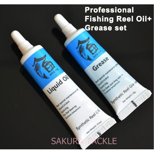 Fishing Reel Grease and Oil / Gris Pancing