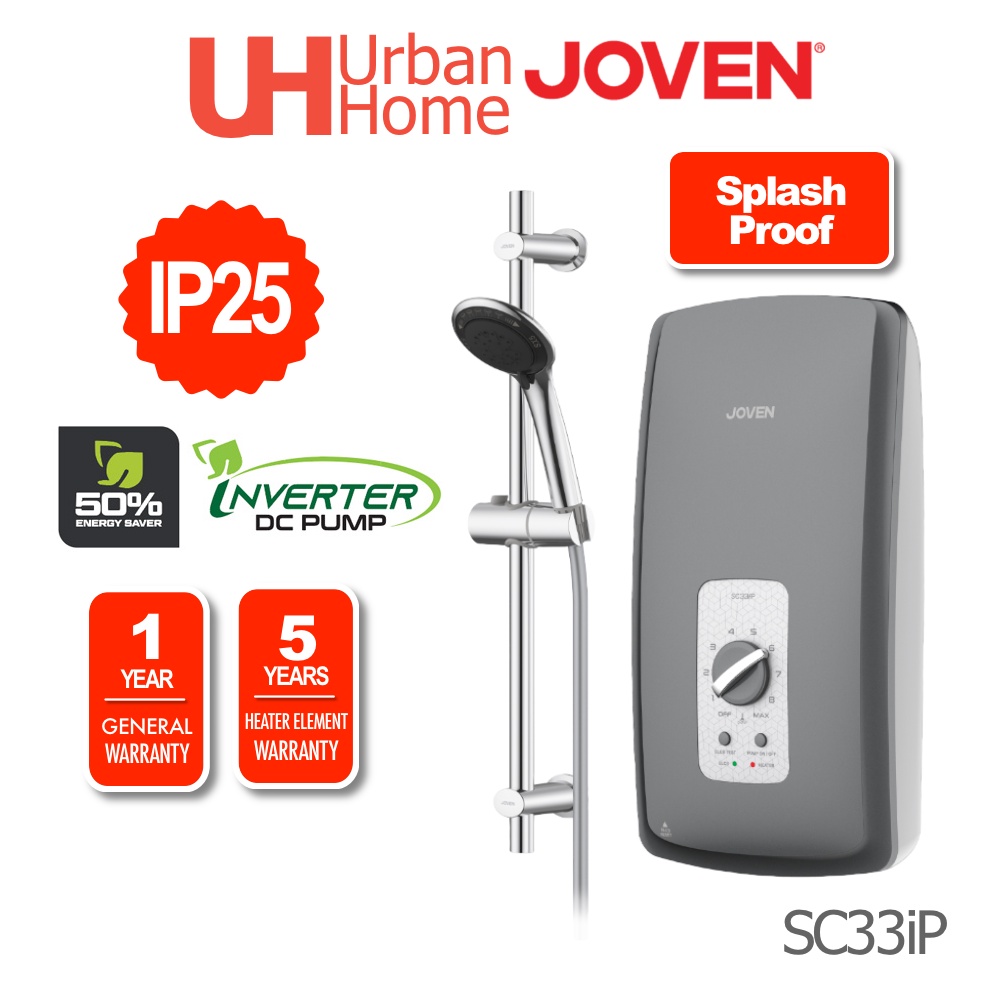 Joven Home Shower Instant Water Heater with DC Inverter Pump