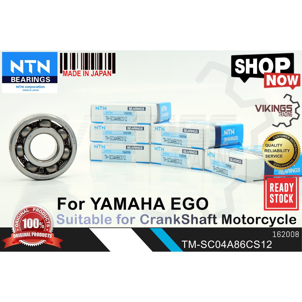 DIJAMIN JAPAN NTN!! EGO NOUVO NMAX KARISMA AUTHENTIC JAPAN NTN BEARING
