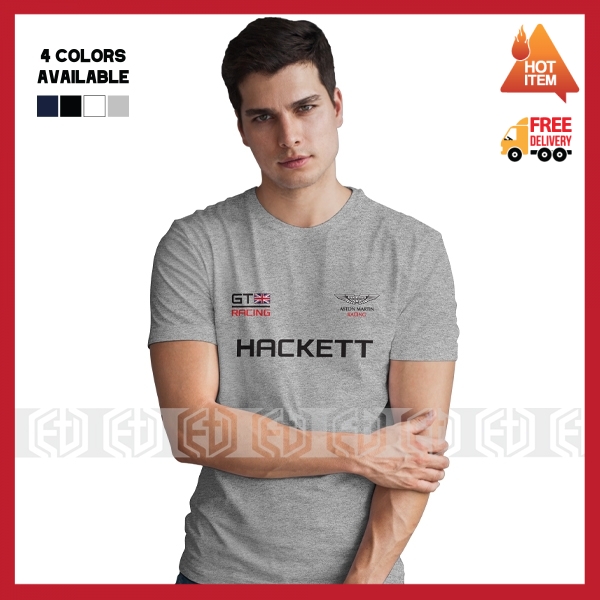 4 Colors Aston Martin GT Racing Hackett T Shirt Cotton Motorsport