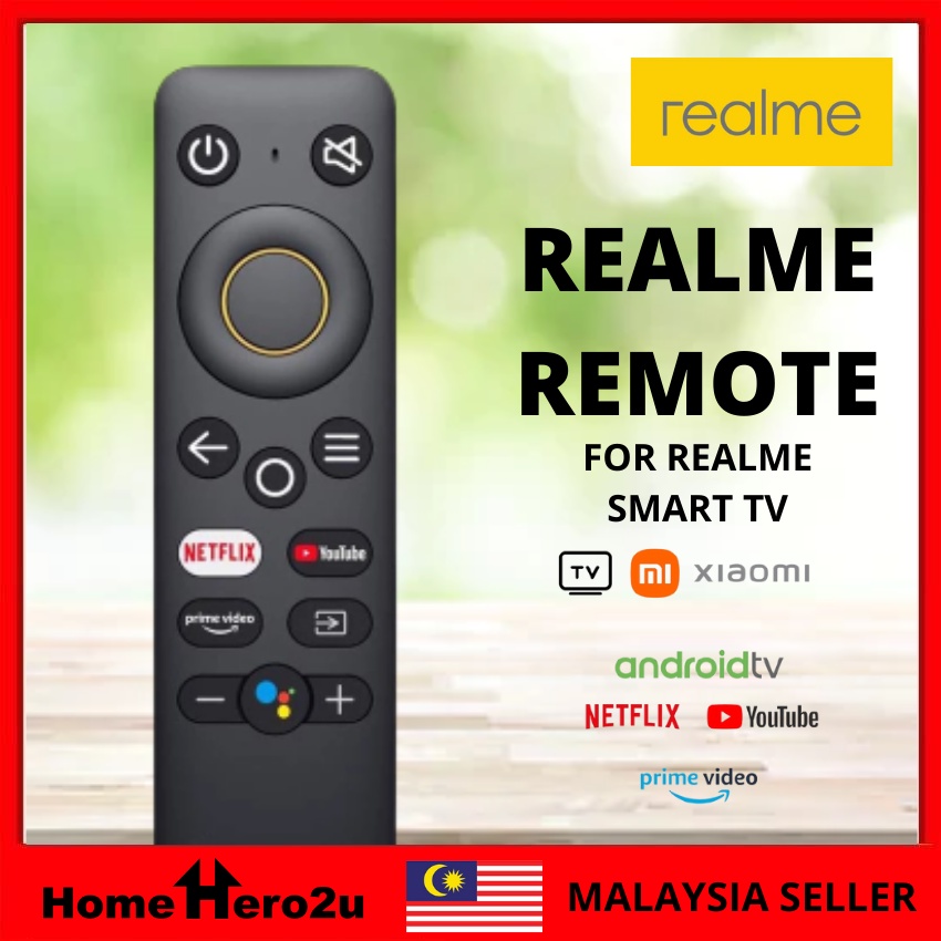 Realme ANDROID SMART Bluetooth / Voice Function LED TV Remote Control