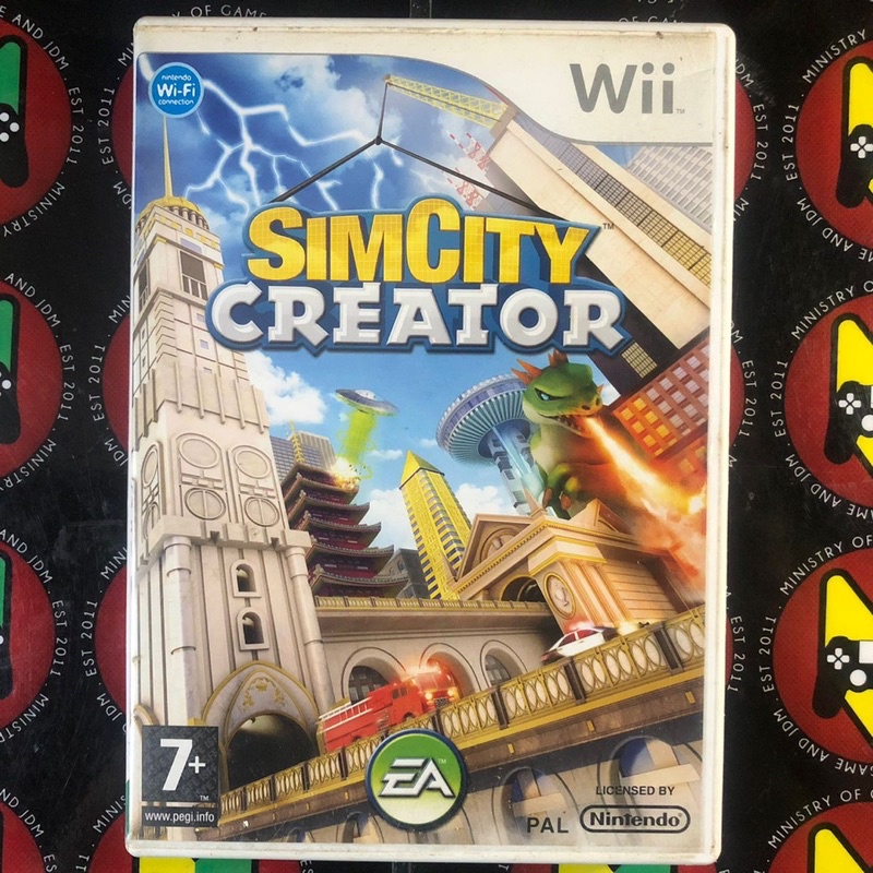 [USED]Nintendo Wii Sim City Creator | Shopee Malaysia