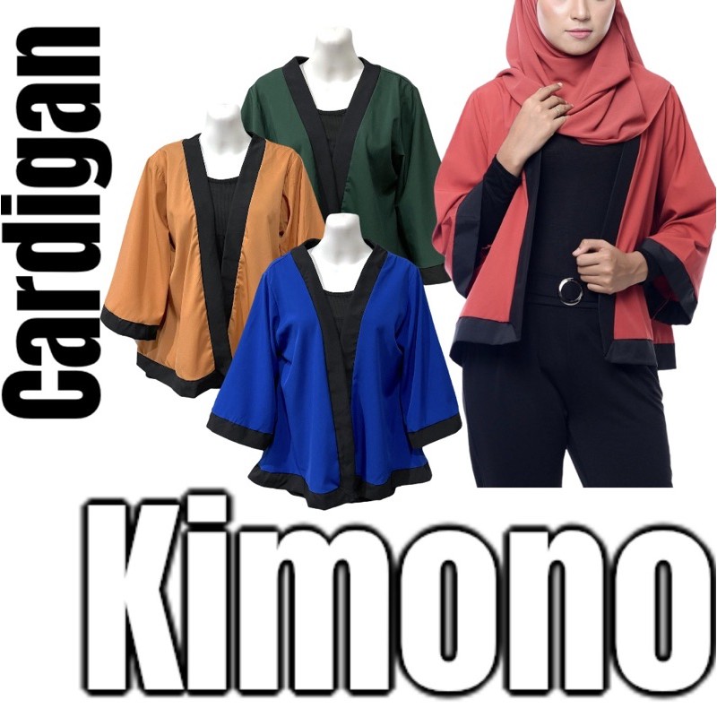 Kimono cardigan rm25 best sale