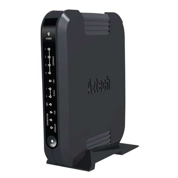 Aztech DSL7000GR Wireless N 300Mbps Dual Band Fiber Gateway ( UNIFI ...