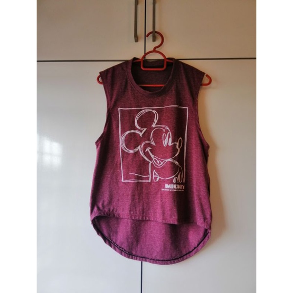 Mickey Mouse Tanks (Like New) Shopee Malaysia